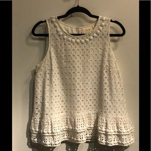 Maeve Crochet/Lace Top